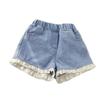 Sommer-Denimshorts für Mädchen - Leichte Stretch-High-Waist-Casual-Shorts