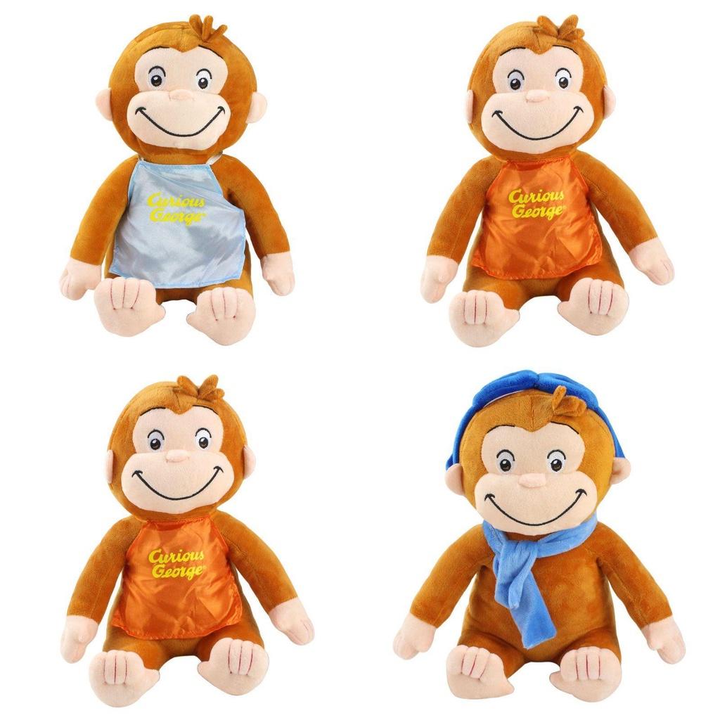 Adorable Curious George Plush Toy For Kids Soft And Cuddly Stuffed Animal Doll