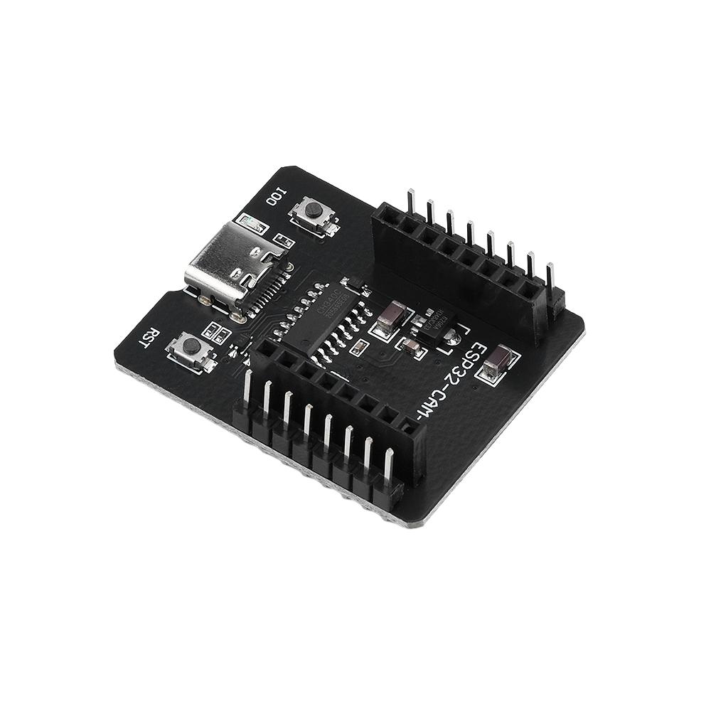 ESP32-CAM-MB Development Board Test Backboard Serial Port Burner Module With Expansion CH340C Type C OV2640 Camera Module