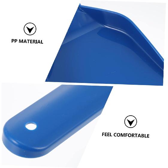 Refrigerator Ice Scraper 2-Pack Plastic Ice Shovels for Freezer Frost Removal Ergonomic Scoop Tools for Kitchen Freezer Cleaning