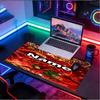 Custom Name Personalized Cristiano Ronaldo Pattern Mousepad, Laptop PC Desk Mat, Decorative Desk Mat for Home Keyboard Pad Gift