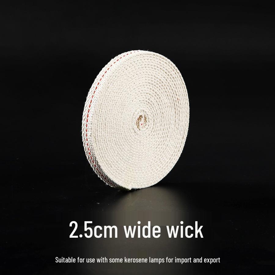 Adjustable Cotton Wick for Retro Kerosene Camping Lanterns