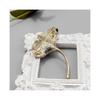 Women's Vintage Ginkgo Leaf Brooch, Elegant and Stylish, Suitable for Weddings and Parties