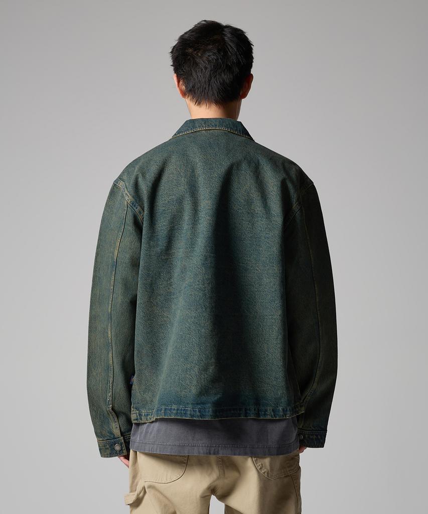 Dickies Lewistown Denim Jacket Deep Green