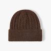 Knit Hat For Men Women Winter Warmth Thick Faux Rabbit Fur Fashion Beanie