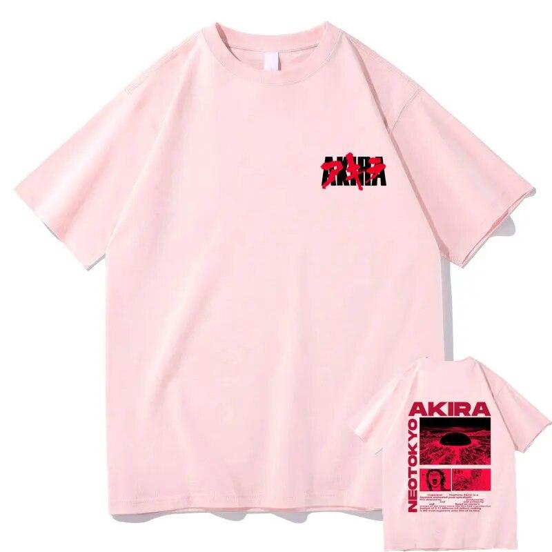 Anime Akira T Shirt Science Fiction Movie Unisexga Shotaro Kaneda Tshirt Vintage Tops Unisex Women Fan Gift Tees Unisex Oversized T-shirt