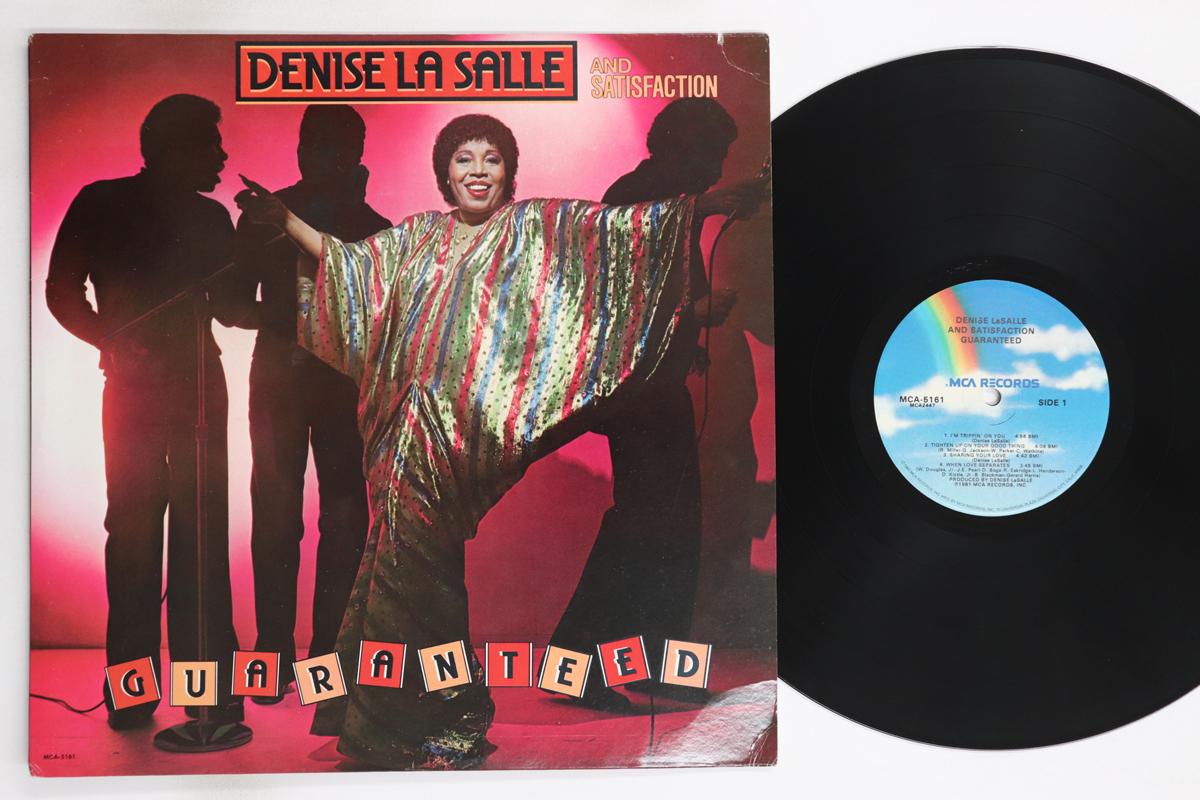 

LP Record DENISE LASALLE & SATISFACTION - Guaranteed MCA5161 MCA 1981 US Soul/Funk Used