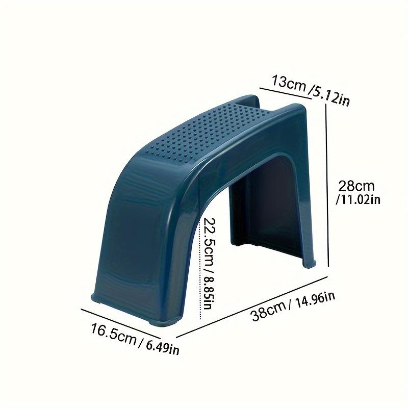 

Манікюрна підставка для ніг, педикюрний стілець для підстригання нігтів на ногах, маленький стілець, краса, манікюрні кусачки, салон, дім, гоління волосся на ногах, зберігання синій
