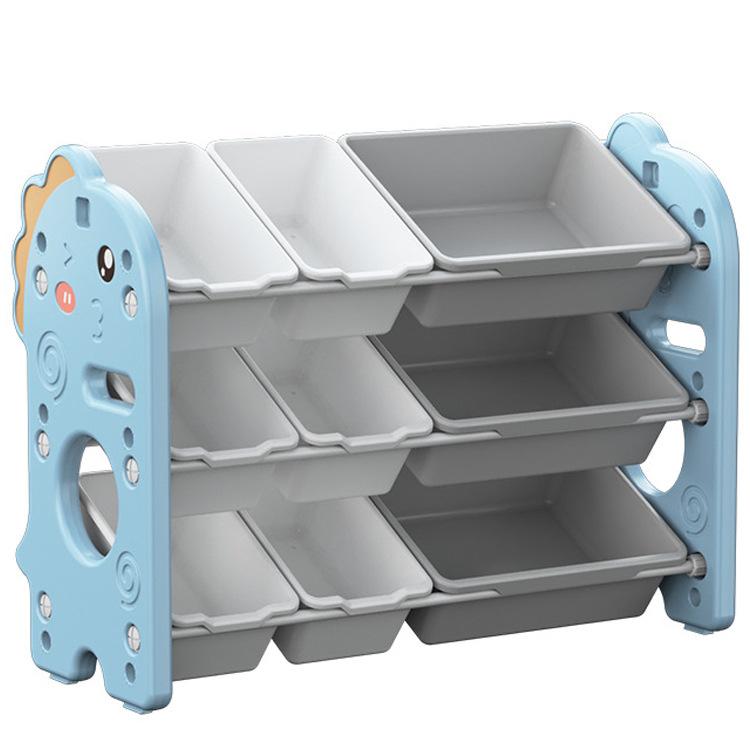 Children's Toys Shelving Shelves Baby Tidying Boxes Multi-storey Large-capacity Home Kindergarten Lockers Bookshelves