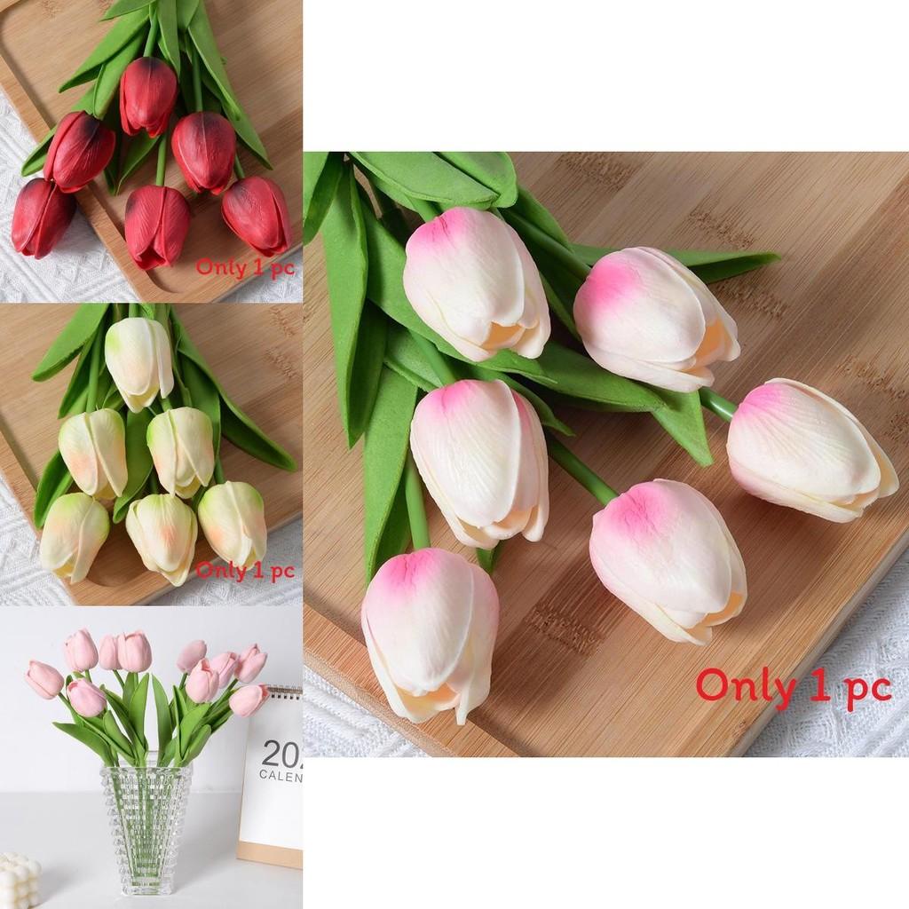 Mini Tulip Fake Plant For Wedding Decoration And Photo Shoots