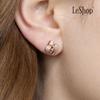 [LsSHOP] 14K Weave Earrings (Gold Plated)_LJ5165BRE