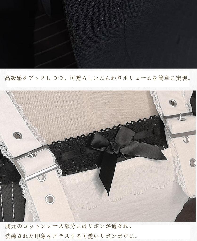 Maid Gotik Lolita Retro Schwarz-Weiß Gestreiftes Lolita Cosplay Rüschen Lolita Kurzarm Kostüm Ordentlich und Perfekt für Cafés und Freizeitparks