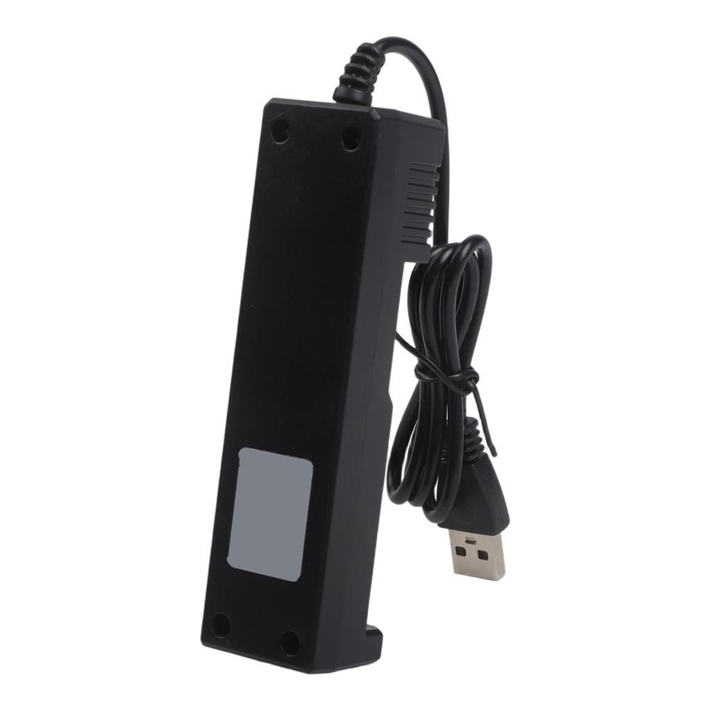 1/2/4Slot 18650-Lithium Battery Charger USB Smart Battery Charger Shell For 21700 10400 14500 16340 16650 14650 Lithium Battery