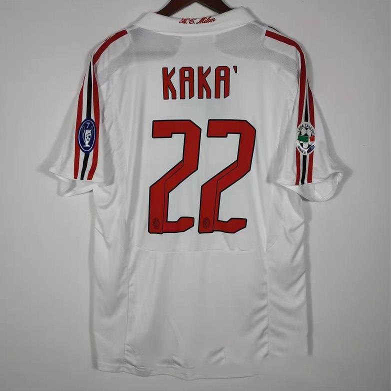 Replica vintage maglia classica Kaka c Ronaldinho capelli a pezzo unico