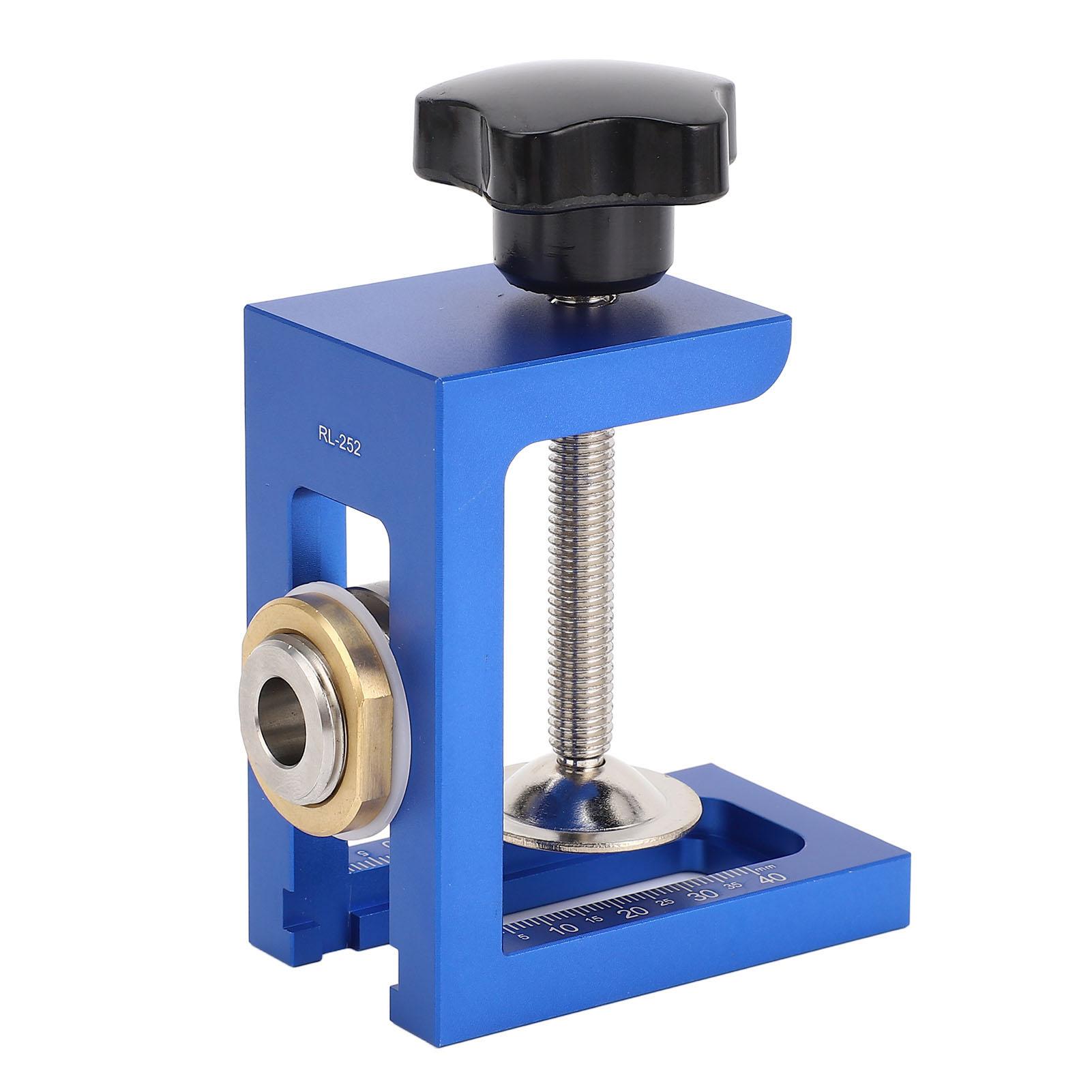 

Pocket Hole Jig Kit Wooden Dowel Drilling Template Set Adjustable Drill Guide Puncher Locator for Cabinet Door