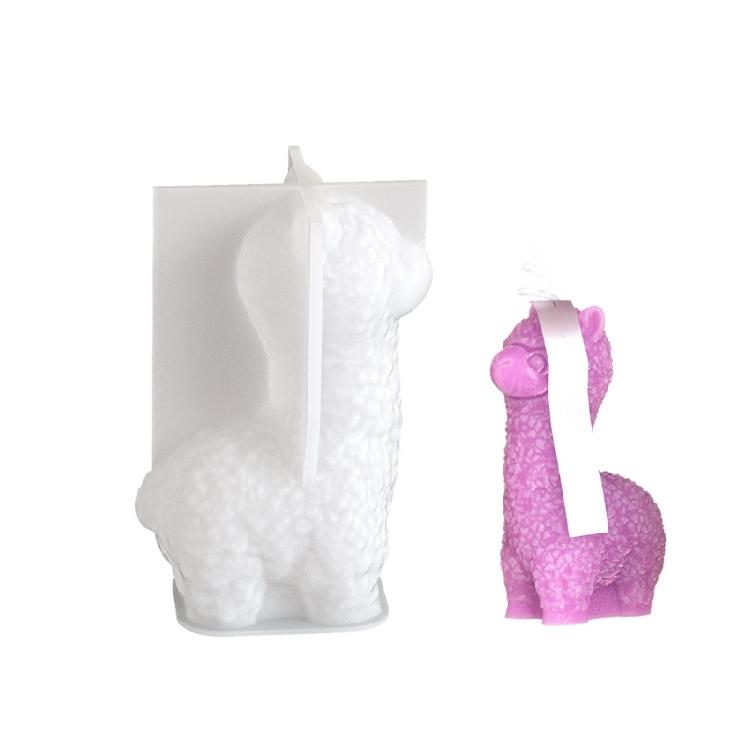 

Flexible Silicone Mould Accessory for Creating Alpacas Candle Holders Decoration With Resin And Plaster Daily Use 1