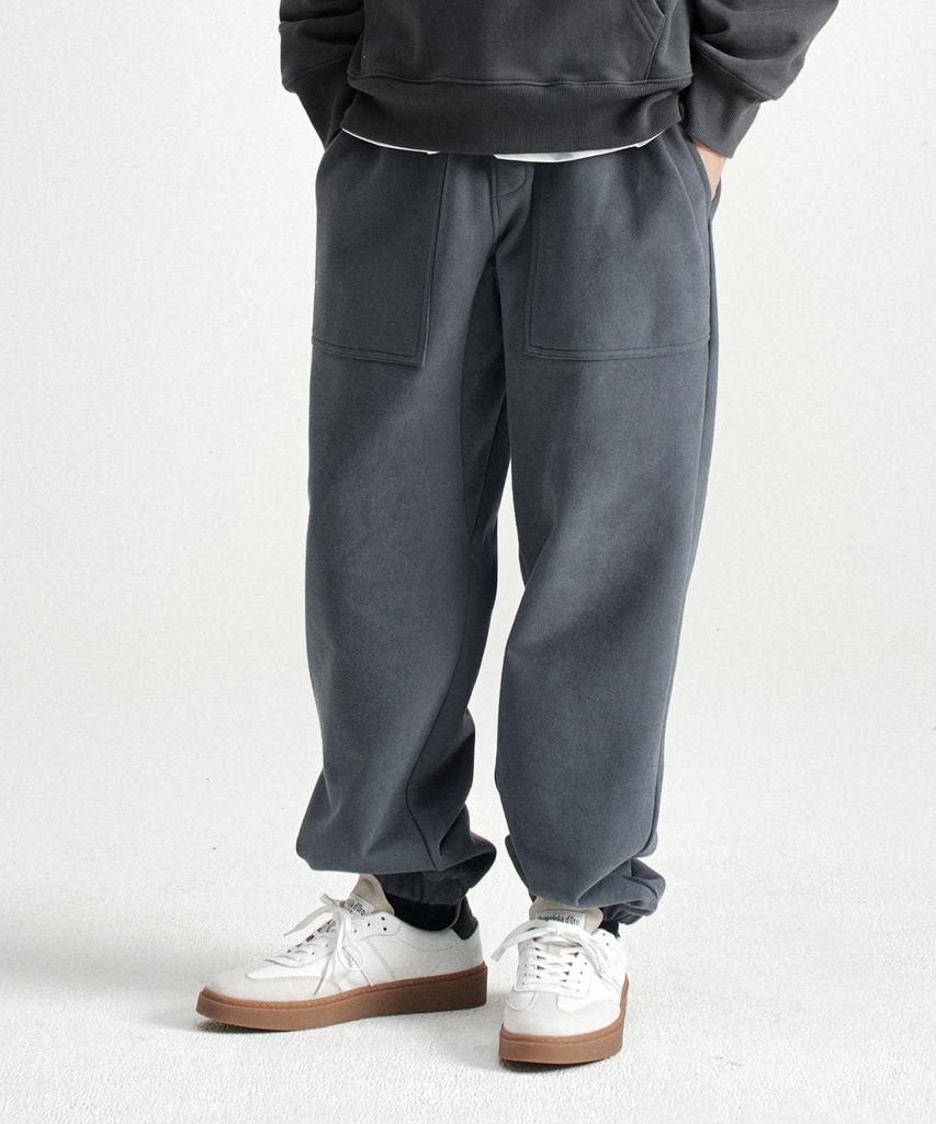 HELEMENT Basic Sweat Jogger Pants (D Grey)