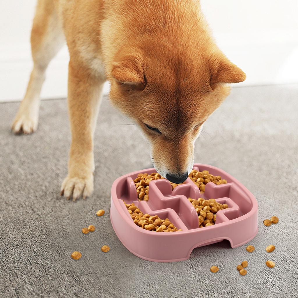 Huisdier Hond Slow Feeder Kom Leuk Anti-Slip Anti-Schrokken Langzamer Eten Voerbakken Eco Hondenkom voor Grote Middelgrote Kleine Honden Puppy