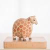 Wooden Animal Decor Set With Cute Round Shapes For Home And Gift Use