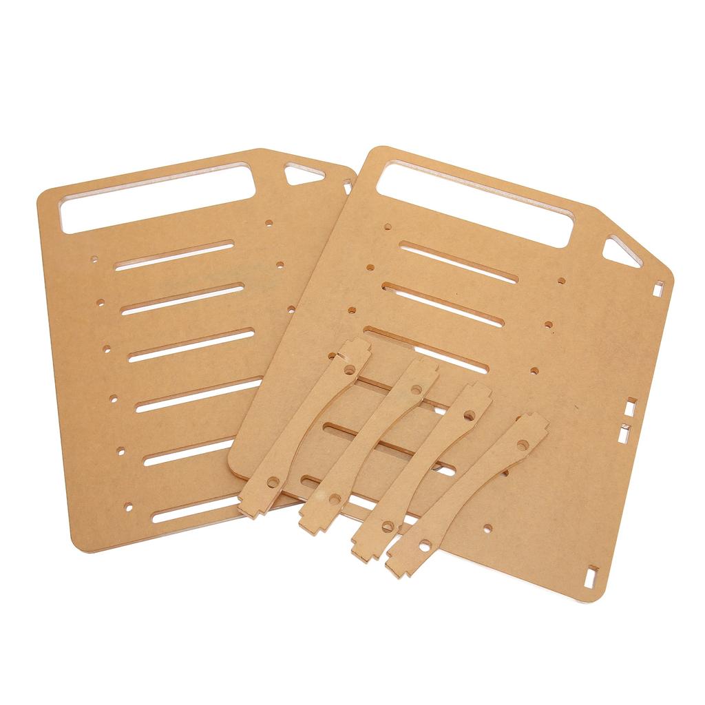 DIY Hard Drive Bracket Multi Layer Accurate Mounting Hole DIY Acrylic Hard Disk Rack for Desktop 6