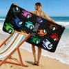 Among Us Print Strandtuch, Großes Weiches Schnelltrocknendes Handtuch für Strand Camping Schwimmen