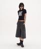Haipaisaundeulepeoleonseu Camo Half Pants, Charcoal
