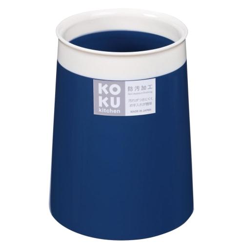 KOKUBO Chopstick Holder, Iron Blue, Made In Japan, Dishwasher Safe, Heat Resistant, Lightweight, Tabletop Storage, Cutlery, Tool Storage, Plastic, Unb