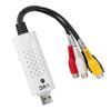 USB Video Audio Capture Card RCA Analog S-Video AV Input to Computer PC Adapter