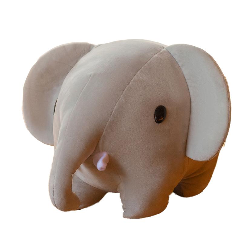 30/45cm Soft Elephant Plush Toys Cute Elephant Baby Sleeping Pillow Stuffed Animals Kids Birthday Gifts