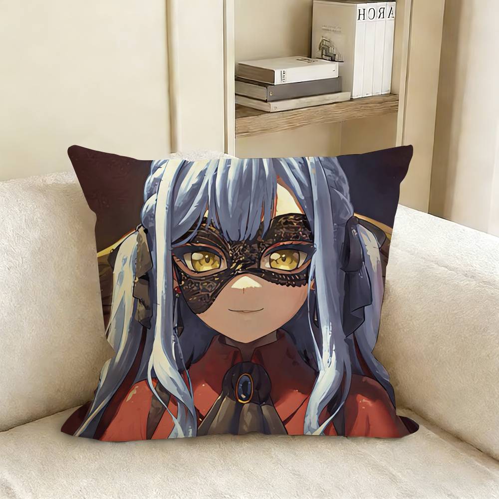 BanG Dream Anime AAve Mujica Pillow Case Living Room Sofa Cushion Cover Suitable For Home Bedroom Room Decoration
