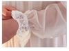 Elegant French Lace Modal Princess Nightgown - Women's Long Sleeve Sleepwear for Spring and Autumn