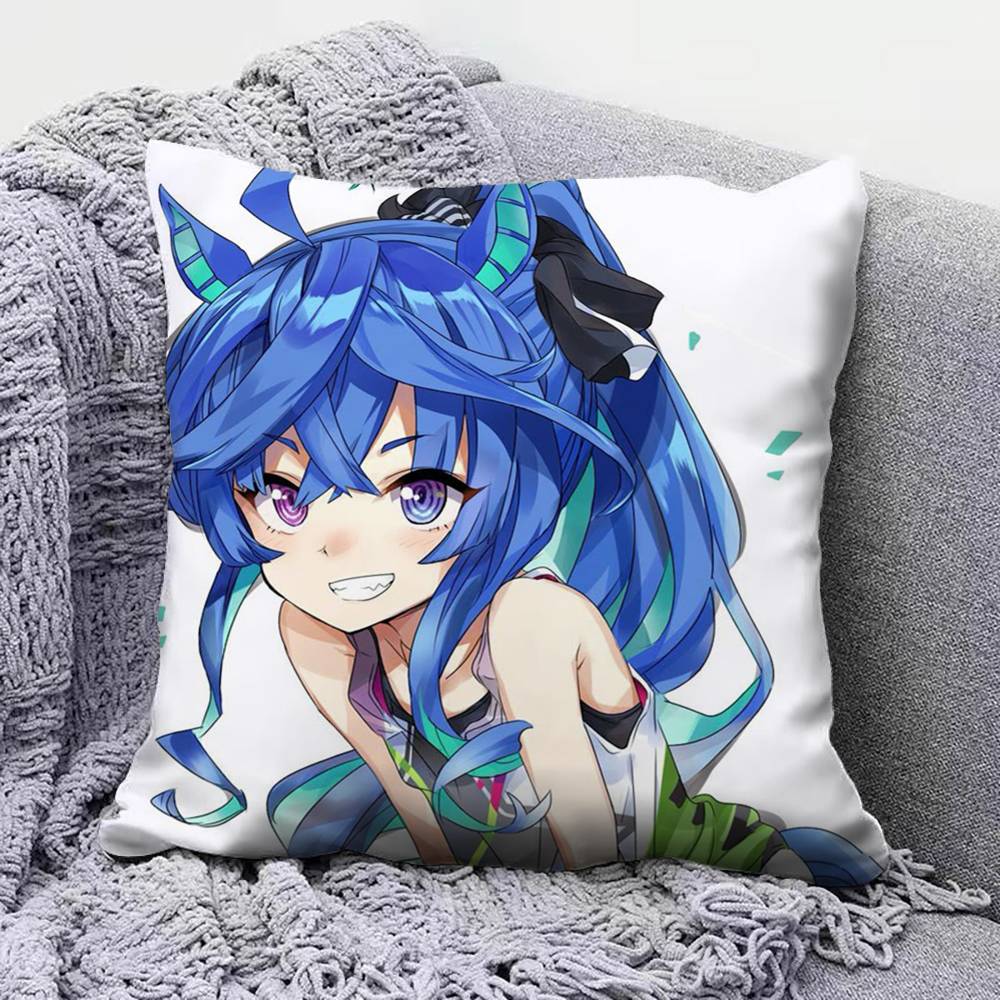 Uma Musume_ Pretty Derby Twin Turbo Home Sofa Cushion Covers And Aecorative Custom Pillow Covers