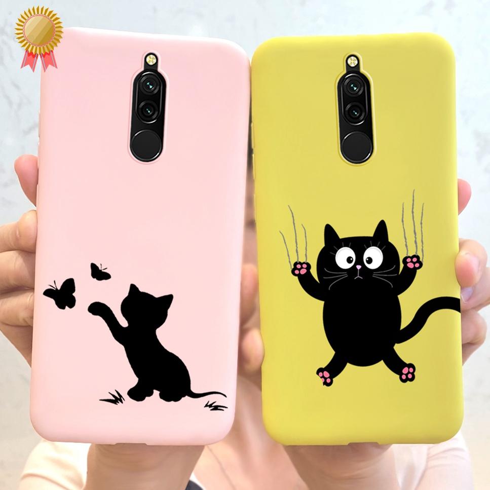 For Redmi 8 Case Redmi8 Cover Animal Cartoons Painted Soft Silicone Phone Case For Xiaomi Redmi 8 Hongmi 8 6.22 Case Fundas