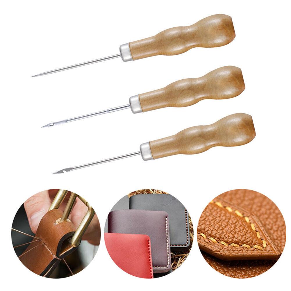 Craft Stitch Needle DIY Shoe Repair Leather Sewing Awl
