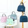 Tragbare Lunchtasche Wasserdicht Isoliert Canvas Kühlertasche Thermisch Lebensmittel Picknick Lunchtaschen für Kinder Schultasche lonchera