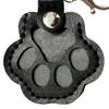 Pet Hair Keepsake Keychain Dog Cat Paw Shape Hair Storage