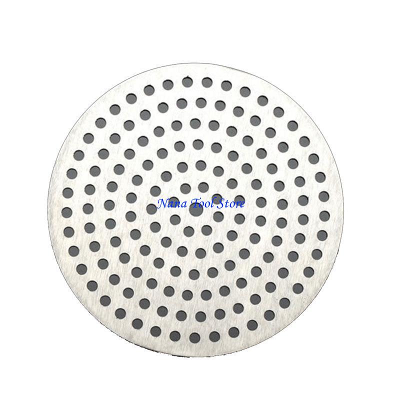 31GJ Round Drain Cover Floor Drain Strainers Mesh Sink Filter Anti-Clogging Shower Hair Catcher for Bathroom Bathtub Kitchen