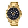 Casio Watch, Black/gold, One Size, Bracelet