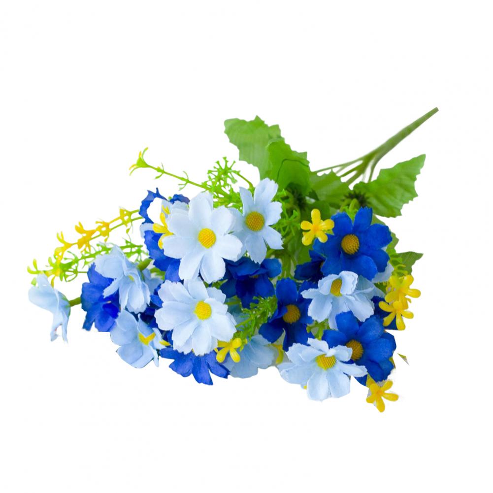 Artificial Flower Bouquets Artificial Flowers Decor Elegant Silk Floral Bouquet for Wedding Party Home Decor Realistic Fake