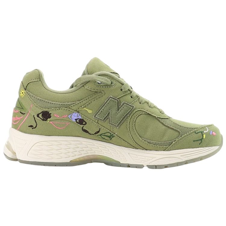 Bryant Giles X New Balance 2002R What Now? Unisex Sneakers Green Iguana Capulet-Olive M2002RAG