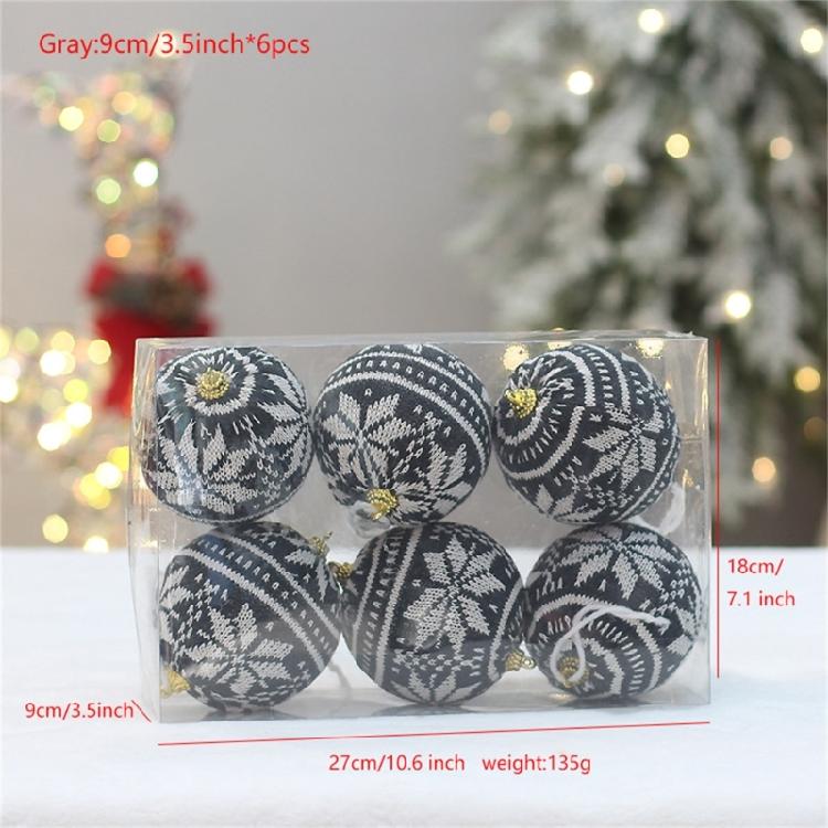 1Box 12Pcs Christmas Ball Christmas Tree Ornament Home Christmas Hanging Pendant