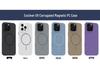 Corrugated Magnetic iPhone 17 Pro Max Skin-Feel PC Drop-Proof Protective Case