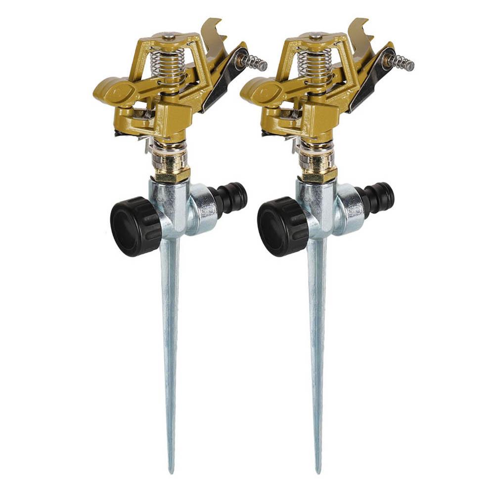 Gartensprinkler, 360 ° Rotation, Bewässerungssystem, automatischer Bewässerungssprinkler für Landwirtschaft, Rasen, Bauernhof, Gewächshaus
