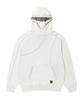 Loghideumatin Lm Blocking Reflective Piping Nylon Mix Hoodie (Ivory)