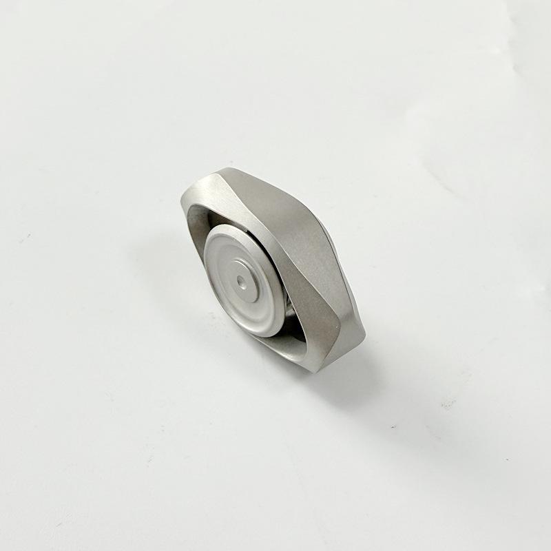 Steel Stainless Edc Fidget Spinner Best Spinning Top Tip Gyro Metal Relieve Stress Easing Toy Antistresse High-Quality Rotating