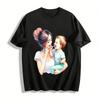 Warmes Eltern-Kind-Zähneputzen Druck-T-Shirt Mama Baby Interaktives Oberteil Reines Baumwoll-T-Shirt