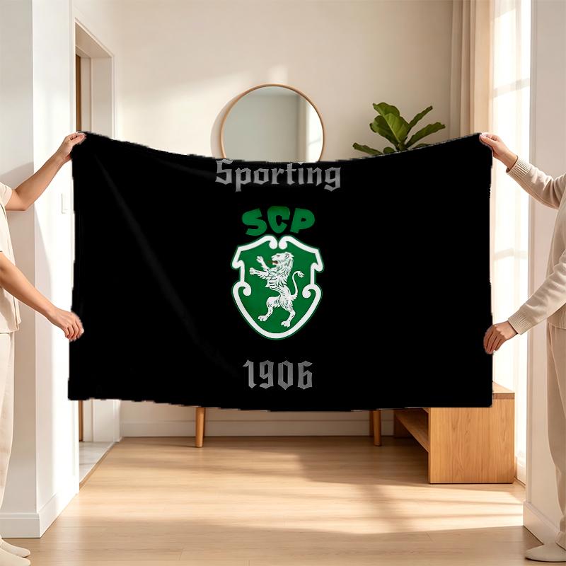 Sporting Clube De Portugal (32) Flannel blanket a soft accent for the bedroom and living room and a cozy home gift