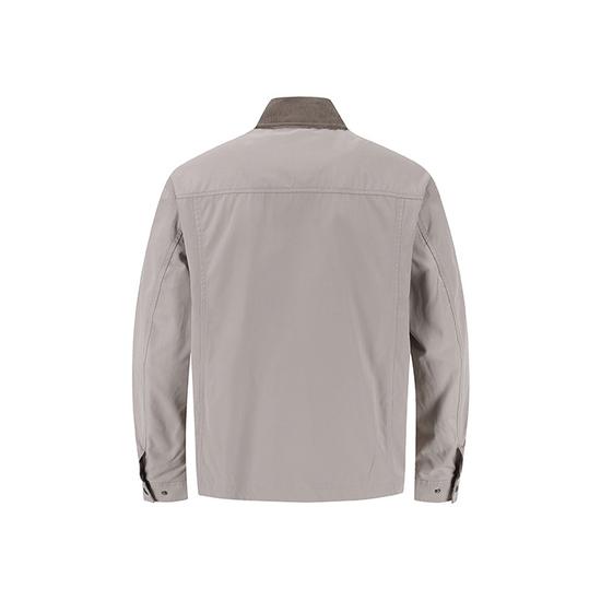 Gio Giorgio Men's Corduroy Color Block Collar Jumper