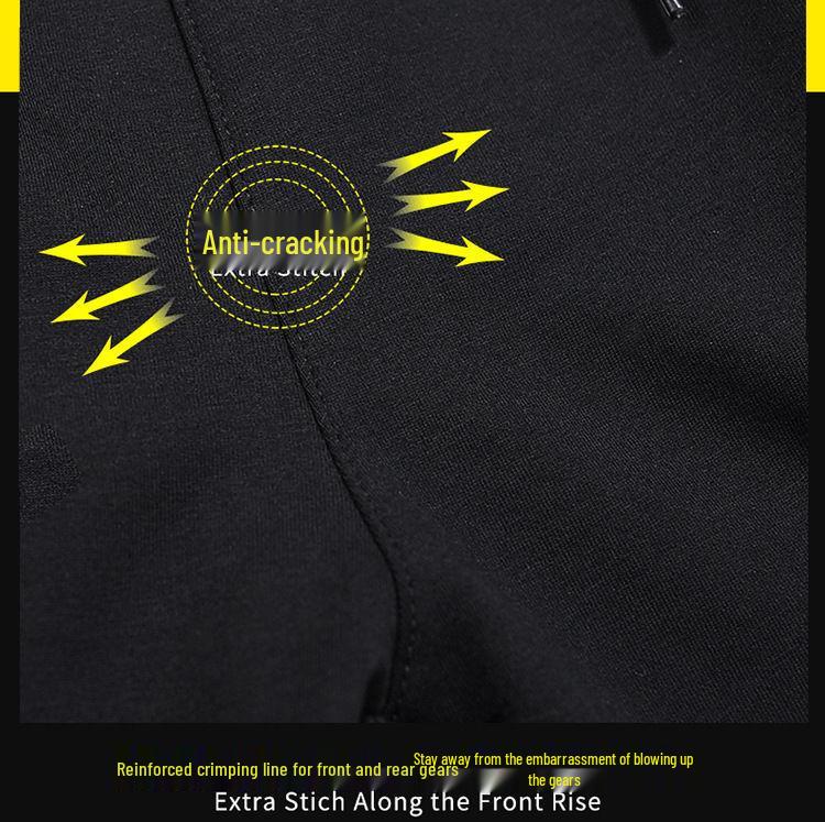 Men's Plus Size Loose Fit Autumn Hoodie & Joggers Set