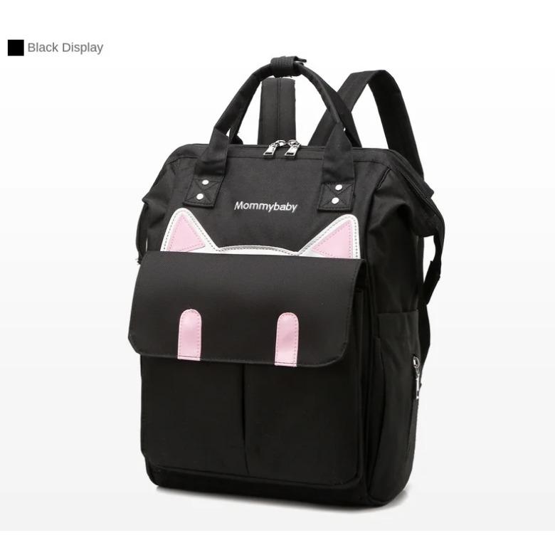 Mommy Mother and Baby Backpack Outing Student Bag New Fashion Portable Shoulder Large Capacity Multi-functional Shoulder